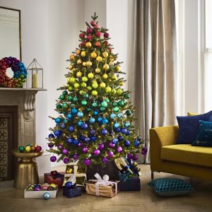 Kerst trend 2018 rainbow