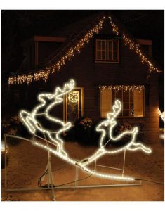 Rendieren verlichting kerst